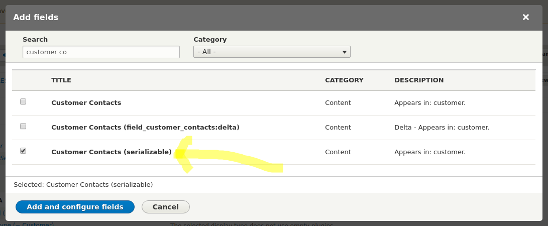 Adding Unlimited valued Entity Reference field to a Drupal 8 REST View